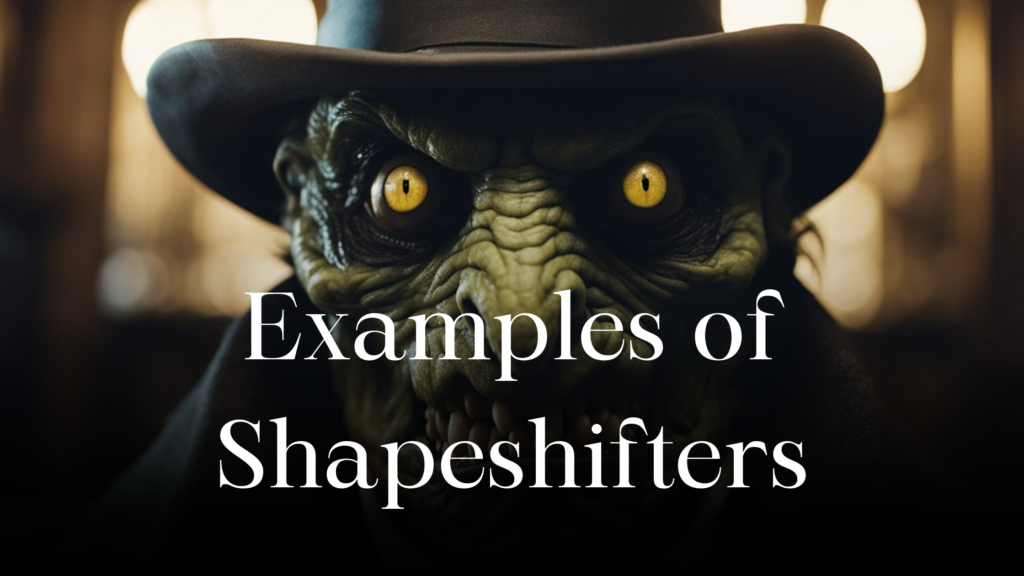 Examples of Shapeshifters Mythical Encyclopedia