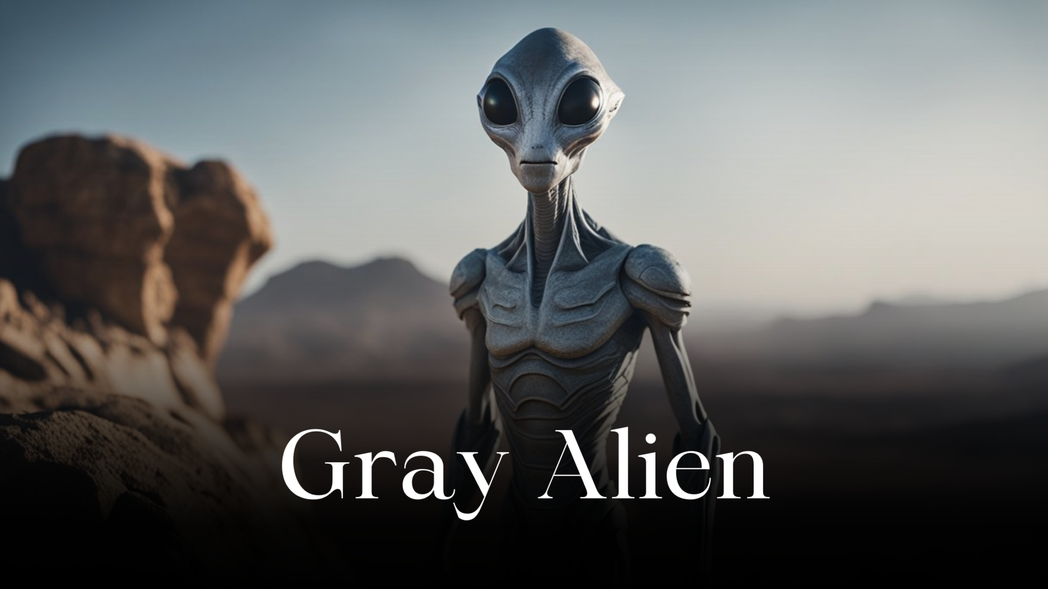 Gray Alien Mythical Encyclopedia